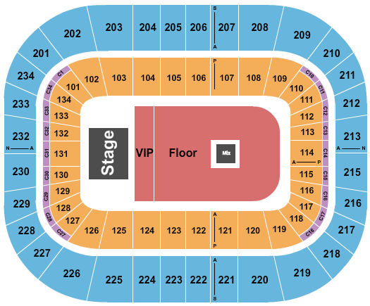 Bryce Jordan Center DaBaby Seating Chart